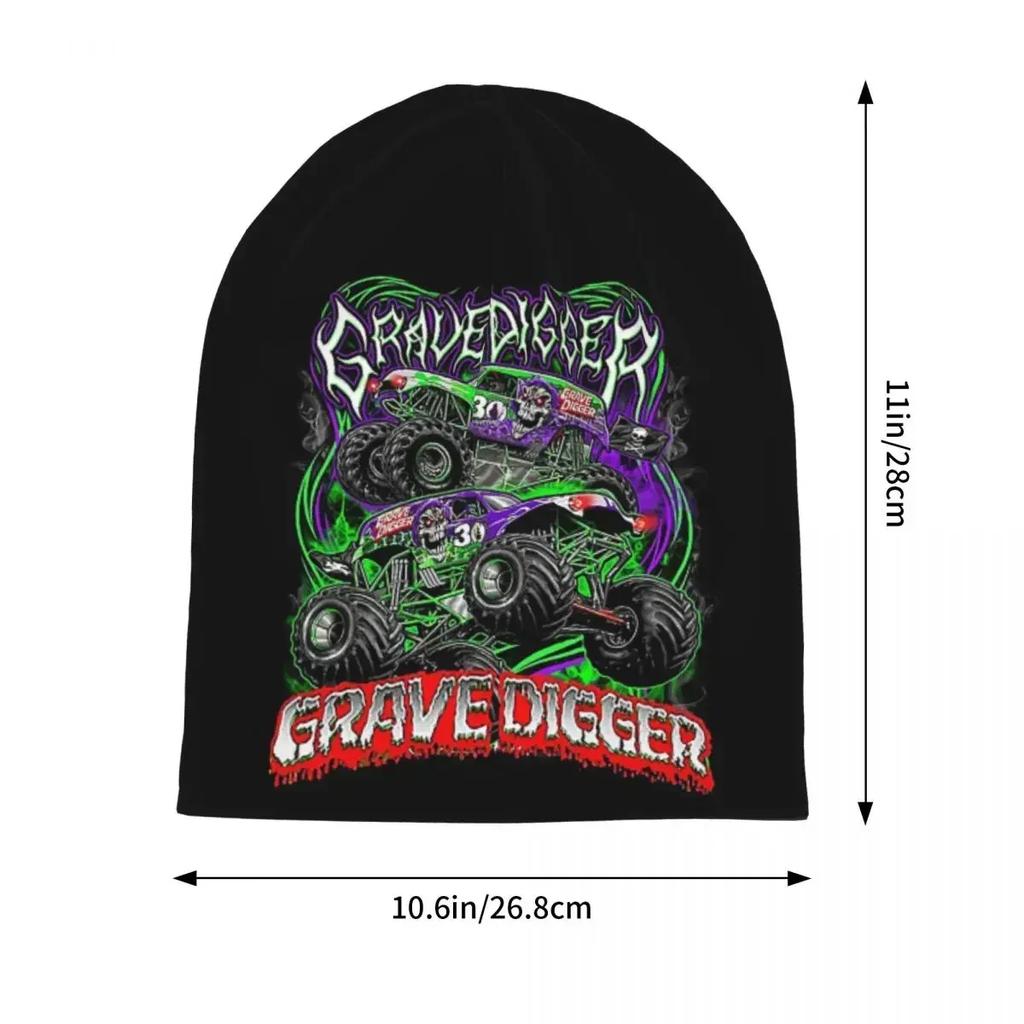 Classic Monster Jam Pattern Unisex Adult Beanies Caps Knitting Bonnet Hat Warm Hip Hop Autumn Winter Outdoor Skullies Hats