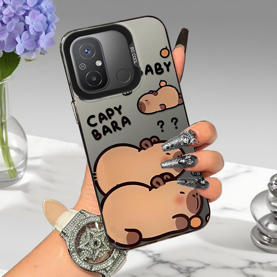 Cute Capibala Soft Shell Phone Case for Xiaomi Redmi 14C 13C 12 A4 A1 A3 A2 Plus A3x 12C 13