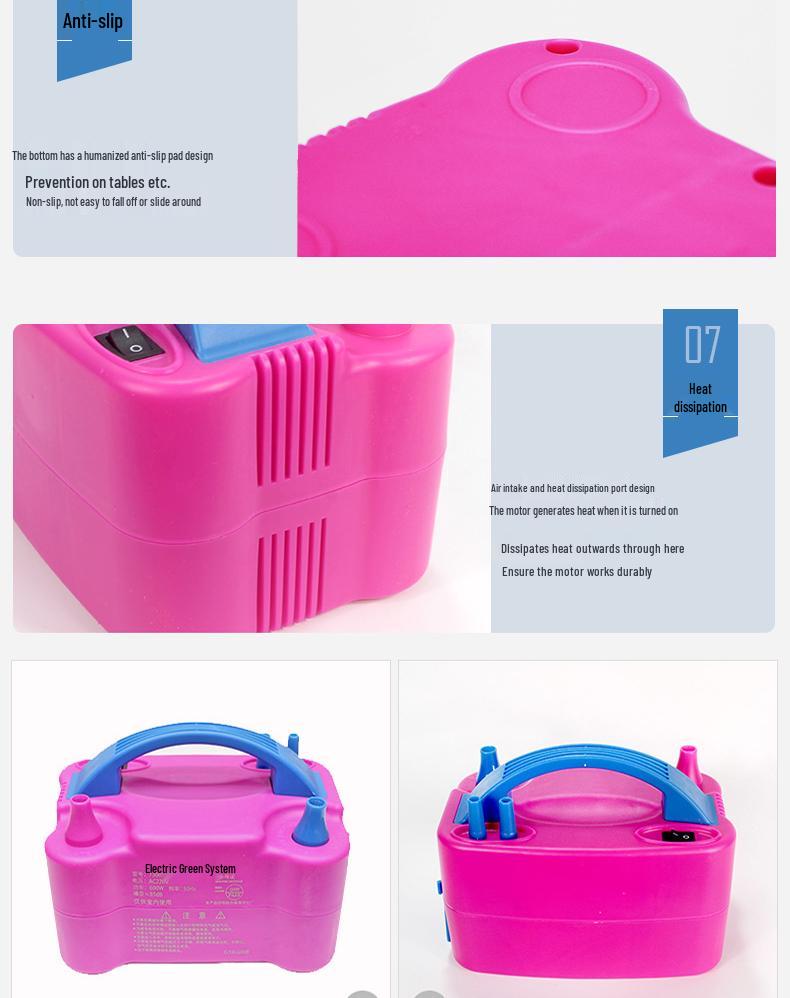 Automatic Electric Balloon Inflator Pump