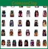 African Beauty Afro Black Princess Cool Black Girls Waterproof Backpack School