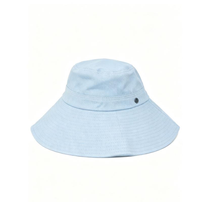 Big Brim Bucket Hat Women's Summer Thin Breathable Sunshade Hat Outdoor Travel Sunshade Sunscreen Hat Shows Small Face