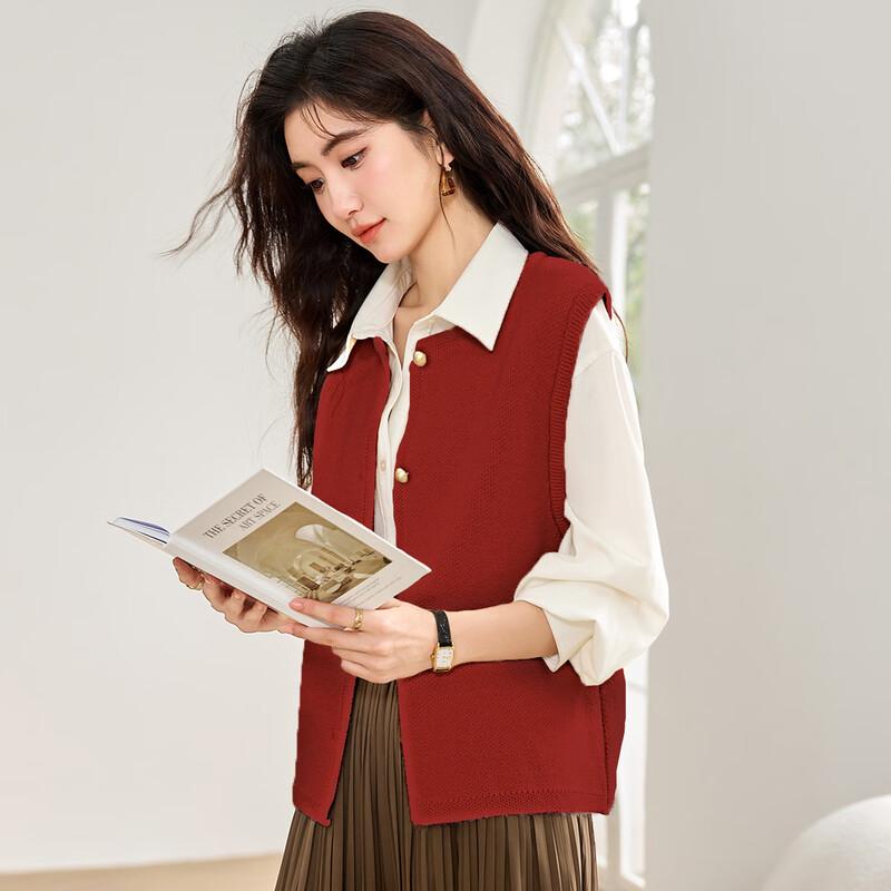 MOKANA Women's CM2W4120 Urban Casual Sleeveless Vest