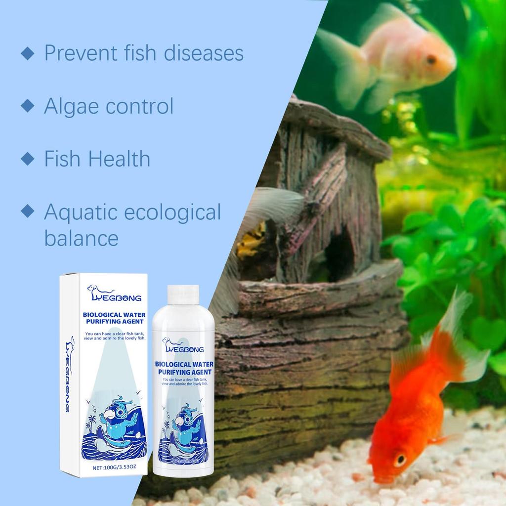 YEGBONG Aquarium Wasserreiniger Algenentferner Aquariumreinigung Moosentferner Algenentferner Aquariumwasserreinigung Moosentferner