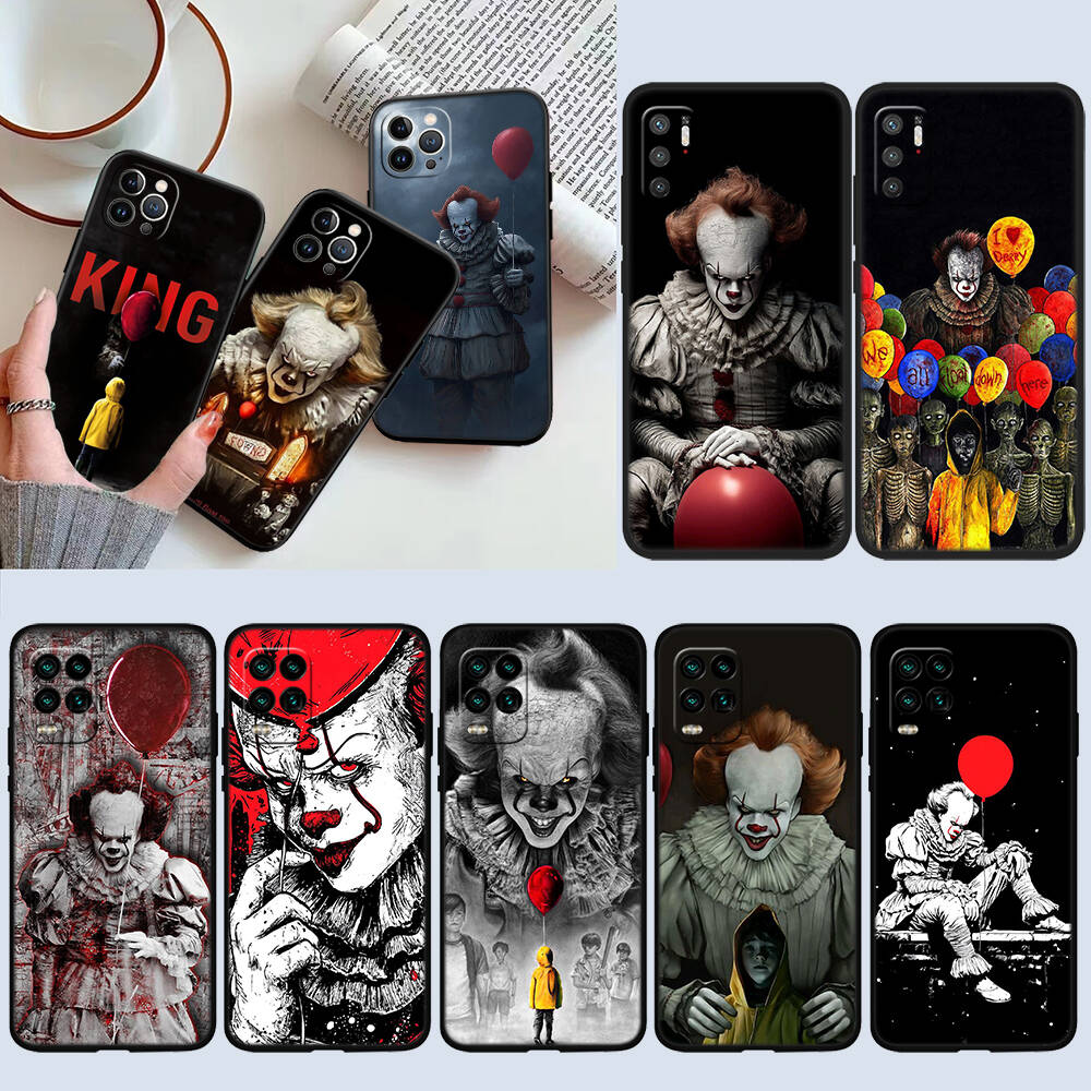 Horror C-Clown Case for Samsung M55 M35 M15 A02 A05S A05 A06 A15 A12 A13 A10 A16 A20 A22 A24 A25 A30 A31 A32 A33 A35 A42 A50