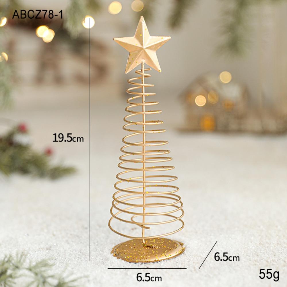 Goldener Weihnachtsbaumspitzenstern Eisen Metall Weihnachtsbaum Hochwertige Weihnachtsbaumschmuck