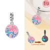Authentischer Kupfer Dreamy Pink Bunter Perlen Magischer Pilz Sonne Mond Engel Anhänger Perlen Charms Kompatibel Mit Armbändern Damenschmuck Diy Geschenk