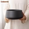 Zen Black Pottery Large Capacity Jianshui Tea Wash Bowl Tea Residue Bucket Tea Garbage Can Household Chaxi Equipment Decoration