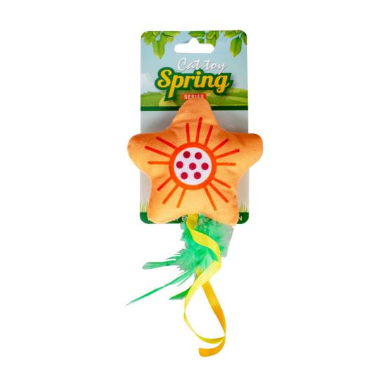 Plush Toy Enhance Bonding Reduce Furniture Damage Durable Bite-resistant Toy for Kittens