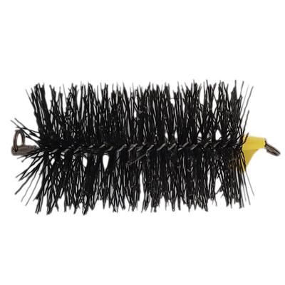 FireUp Black Polypropylene Pull Thru Flue Brush (4.5 Inch)
