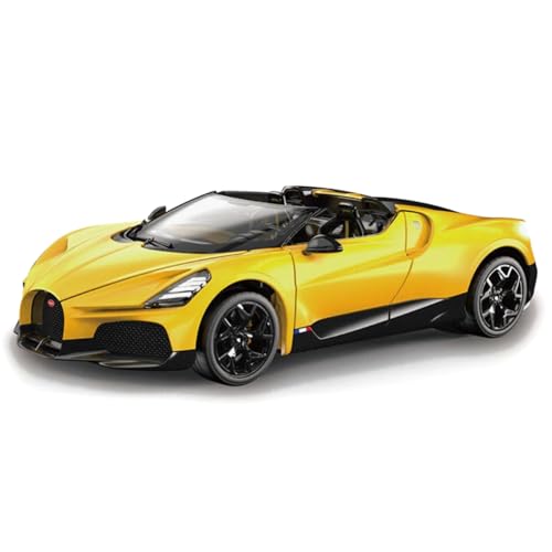 

RW 1/24 Bugatti Mistral / Модель автомобиля из литого металла (Желтый, RW8524 YL)