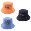 Fisherman Lady Hat Mushroom Embroidered Basin Hat Small Fresh Sun Hat Summer Sun Hat