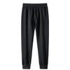 New Autumn Sports Pants for Men's Teenagers Korean Style Casual Pants for Small Feet Students Tying Feet Long Trousers Cotton