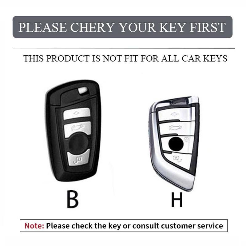 Fashion Car Key Case Cover Shell Key Protector Fob For Bmw X1 X3 X4 X5 X6 X7 F20 G20 G30 G05 G11 F15 F16 G01 G02 F48 Accessories NU8