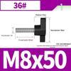 Stainless Steel Z-Type T-Handle Slotted Screw with Plastic Head (M4/M5/M6/M8)