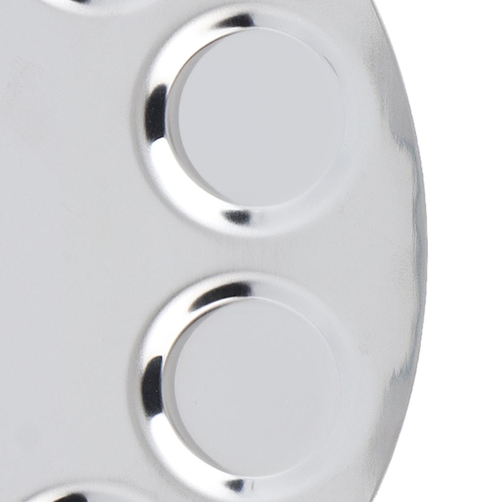 Makeup Mixing Palette Stainless Steel Spatula Paint Pigment Lipstick Color Blending Plate