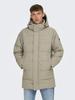 Winter Jacket Only & Sons Onscarl Life Long Quilted Coat Otw Noos (22020156) Desert Taupe