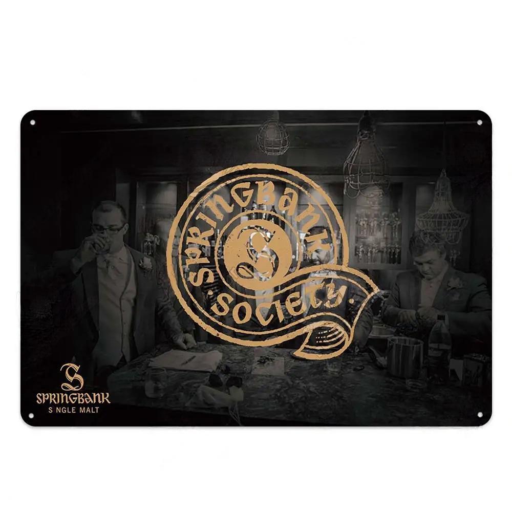 Whiskey Plakate Dekor Metall Vintage Blechschilder Metallschild Wandplakette Dekorativ für Pub Bar Club Man Cave