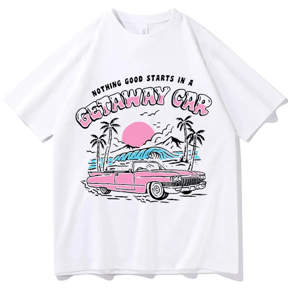 Taylor Getaway Car Shirt Taylor Reputation Album Shirt Taylor Merch Gift for Swifties ONeck Short Sleeve Shirts S