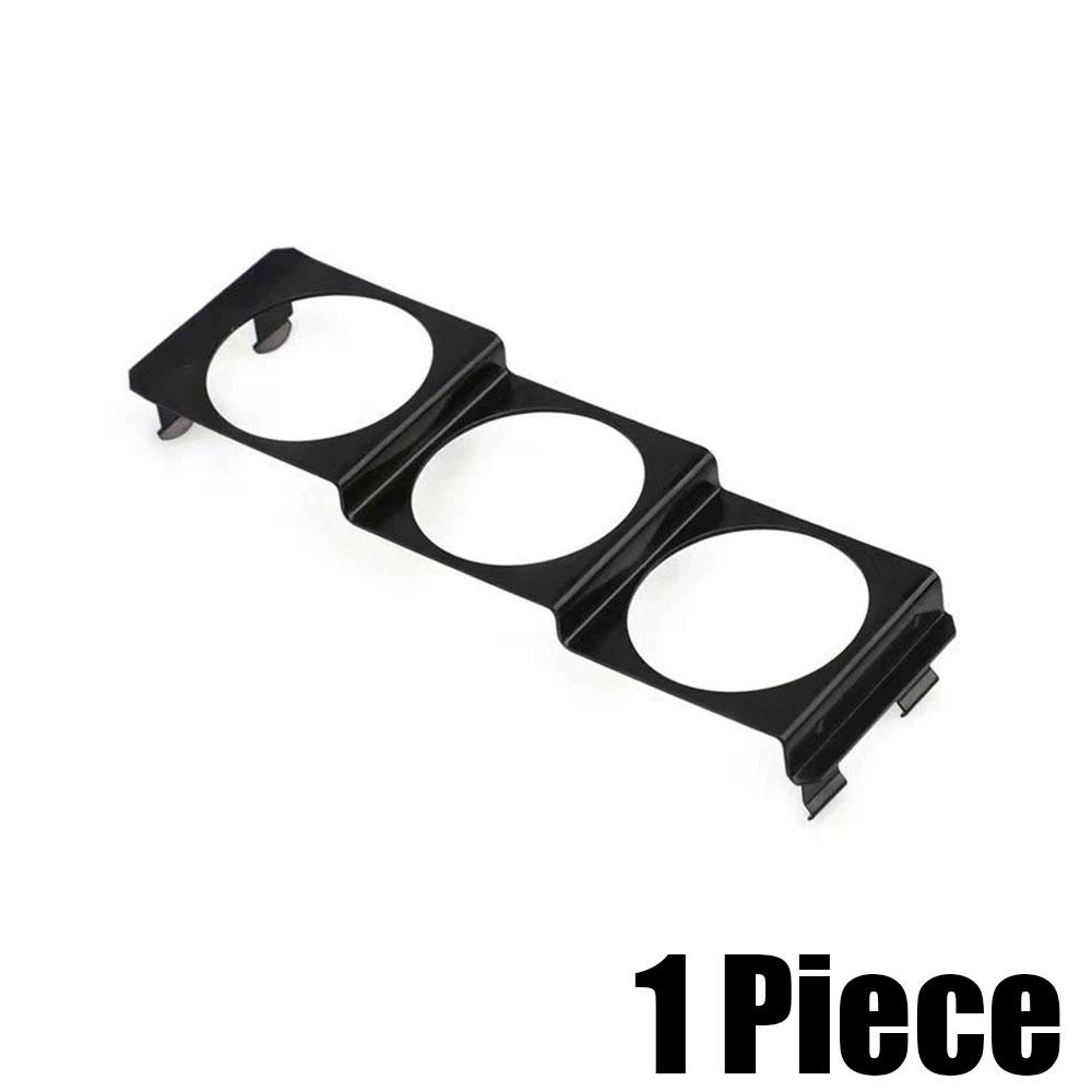 1pc Universal Car trument Panel 52mm Single DIN Slot Meter Pod Mount Dashboard 3 Hole Gauge Radio Holder Auto Accessories