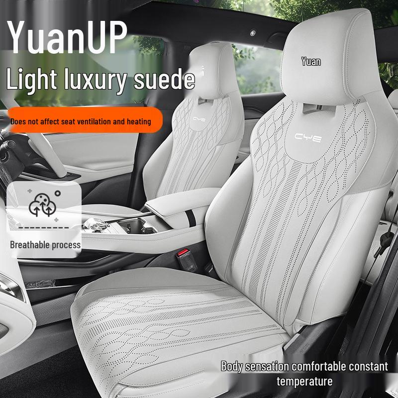 All-Season Special Half-Wrap Car Seat Cushion for Yuan UP