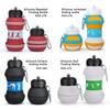 Tazze pieghevoli per bottiglie d'acqua, tazze, sport all'aria aperta, basket, calcio, baseball, tennis, golf, scuola, a prova di perdite, portatili, per bambini