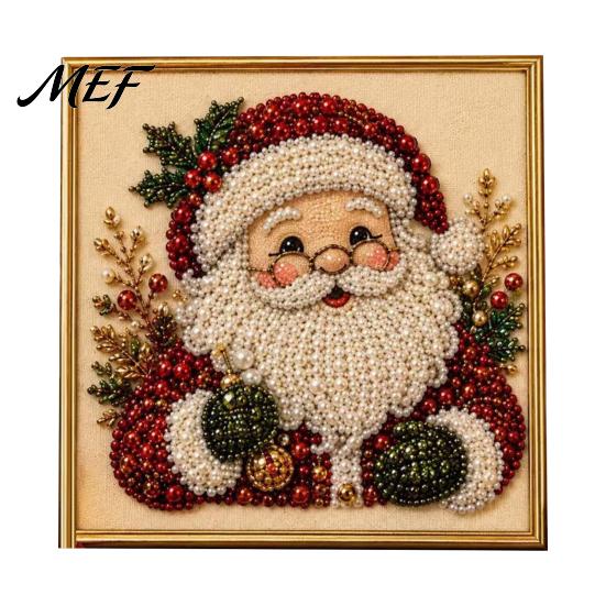 Faux Pearl Painting Kit for Adults Halloween Kit, Cute Ghost 3D Art DIY Sparkling Mosaic Picture Adults, Christmas Craft Home Festive Decor