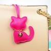 Car Key Holder PU Leather Keyring Animal Kitty Bag Pendant Cute Cat Keychain  Couple