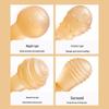 Massaggiagengive in silicone: Giocattolo Bollibile, Antiaderente e Masticabile per l'Esplorazione Orale e il Sollievo dalla Dentizione.