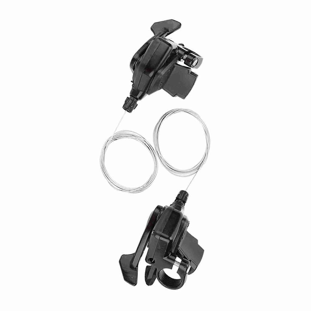 1 Pair Triple Speed Bicycle Gear Shift Derailleur Left/Right Shifter (3x8Speed)
