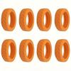 8-Piece Luggage Wheel Protective Cover Silent Silicone Cover And Universal Noise Reduction Accessories Thicken Texture Silicone