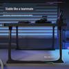 Compact Foldable Bedside Laptop Desk for Dorms - E-Sports Style Carbon Fiber Study Table