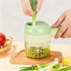 Handheld Electric Vegetable Cutting Portable Wireless Garlic Multifunctional Vegetable Fruit Slicer for and Jar Rechargeable Multifunctional Vegetable