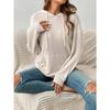 Women's Top Shirt Fall/Winter Long-Sleeve Shirt Knit Pullover Hoodie Pocket Sweatshirt