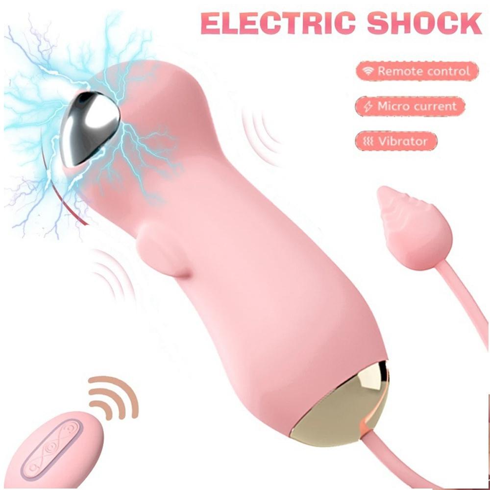 New 10 Frequency Vaginal Shock Vibrator G Spot Massage Clitoris Wireless Remote Control Vaginal Vibration Adult Female Sex Toy Kegel Ball