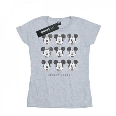 Жіноча/Дівчача бавовняна футболка з Міккі Маусом, який підморгує та посміхається