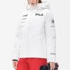 New FILA Down Jacket Women's White Jade Color A11W246909F-WT