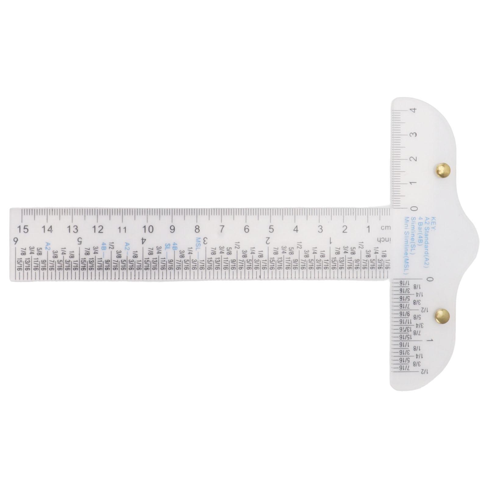 T Square Ruler Acrylic Transparent Accurate Widely Used T Ruler for Crafting Art Framing
