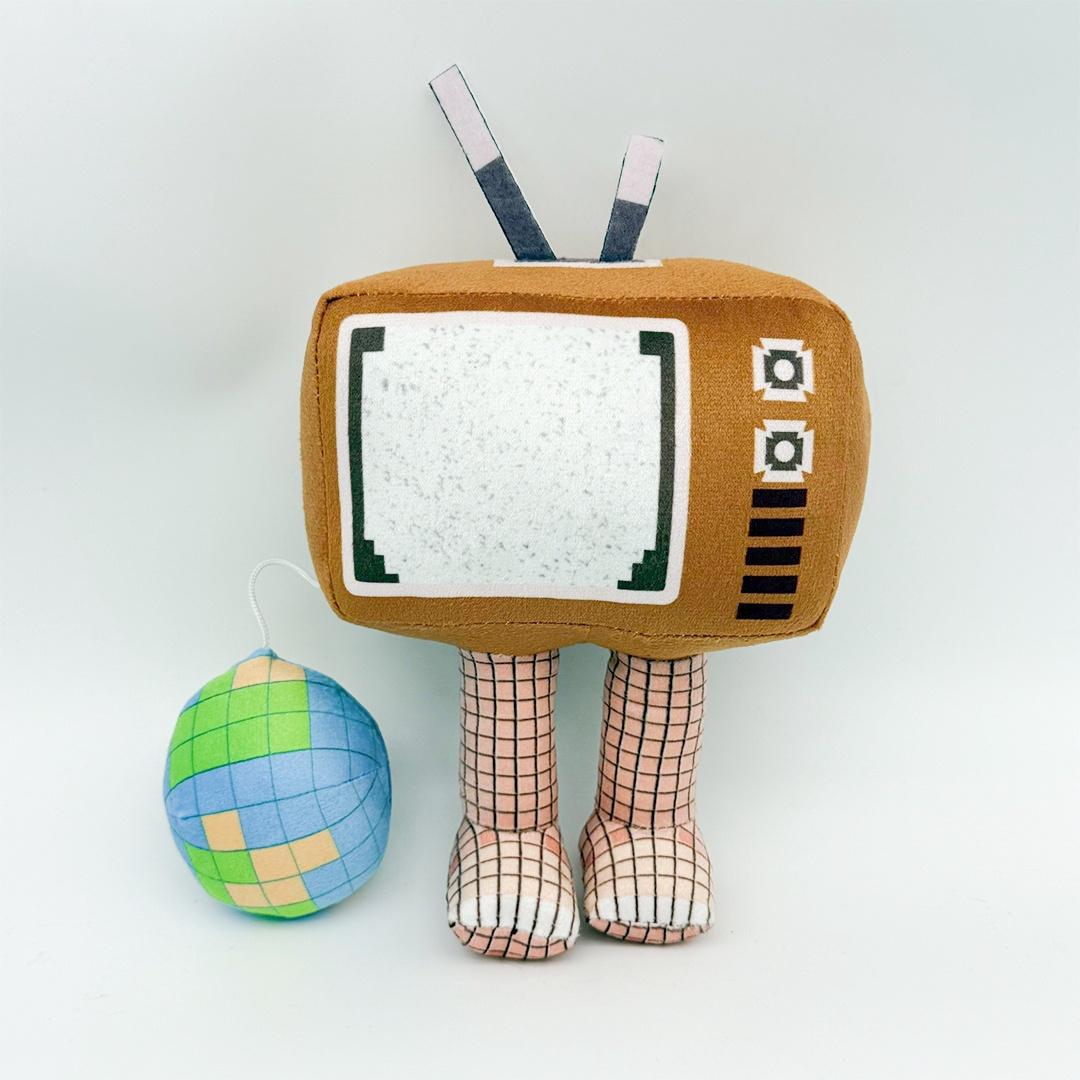 

Kawaii Steal A Brainrot Jandel Plush Toy Soft Stuffed Toy Game Peripheral Gifts Kids Game Fans Halloween Christmas Gift Home Dec 17cm