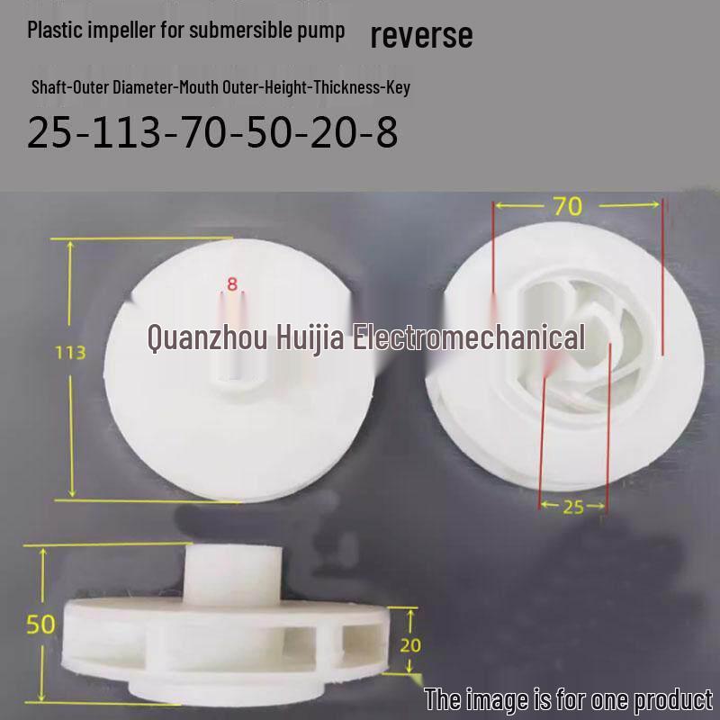 Acid/Alkali-Resistant Multi-Stage DC Water Pump with Plastic Impeller and Shaft