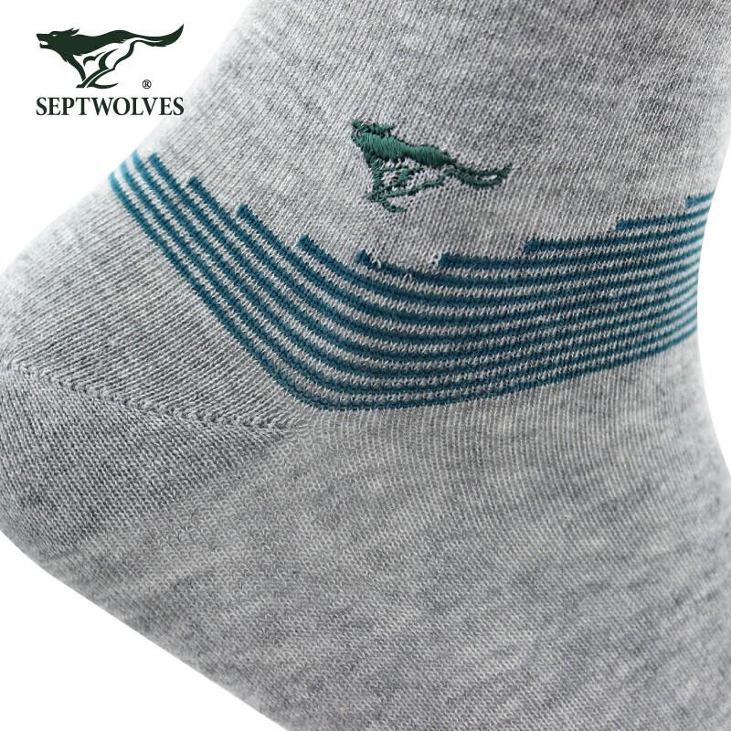 Seven Wolves Men's Mid-Calf Business Socks