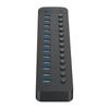 CT2U3-13AB Hub with 13x USB-A Switches - Black