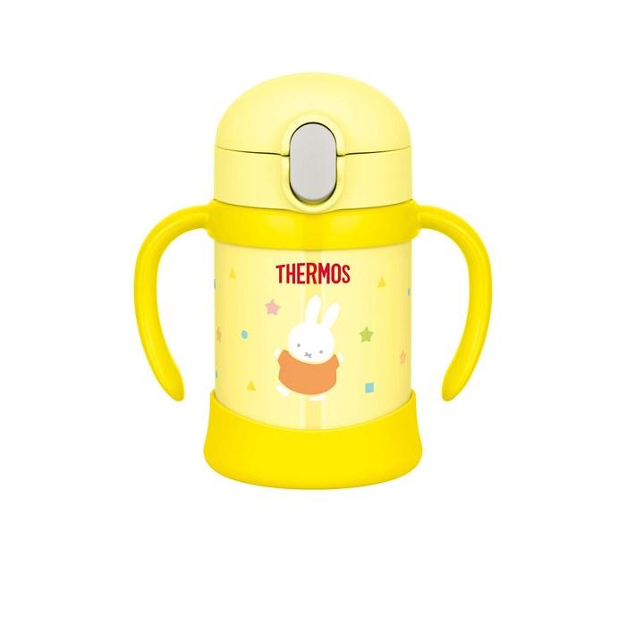 Thermos Baby Straw Mug FJL-250B (Yellow) Miffy 250ml