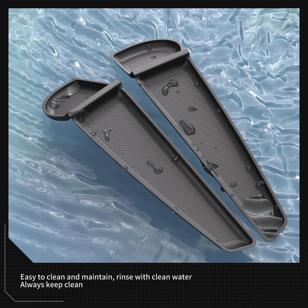 for Tesla Model Y Juniper/Launch 2025 Car Door Side Storage Pad Interior Accessories Gate Slot Anti Dirty Storage Box Tray