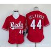 Cincinnati Reds Embroidered Baseball Jersey Unisex Fan Apparel Hoodie Sweatshirt Wear
