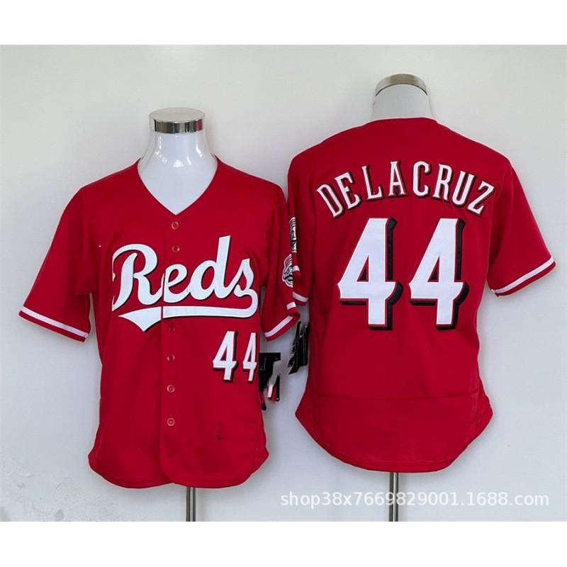 Cincinnati Reds Embroidered Baseball Jersey Unisex Fan Apparel Hoodie Sweatshirt Wear