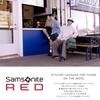 [Samsonite Red] Shoulder Bag Crossbody Bag Korean Design ENDERBY Cross Bag Front Zipper Pocket Padded Shoulder Strap Desert Beige
