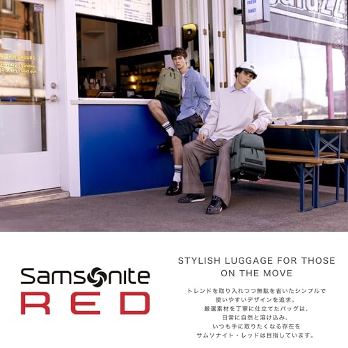 [Samsonite Red] Shoulder Bag Crossbody Bag Korean Design ENDERBY Cross Bag Front Zipper Pocket Padded Shoulder Strap Desert Beige