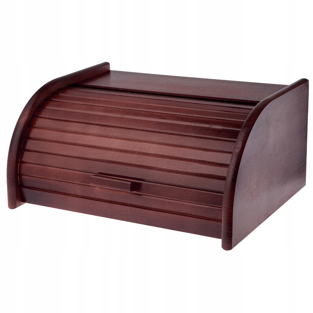 KADAX Brotdose Holz für Brot Gebäck Natur Groß