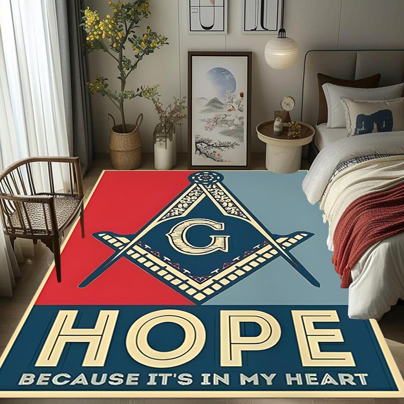 Esoteric Symbols Cosmic Harmony carpet Doormat Home Decor Protective pad Christmas gifts Fashion