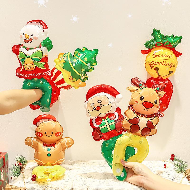 Halloween Pumpkin Lantern Balloons with Handheld Sticks for Party and Kindergarten Decorations